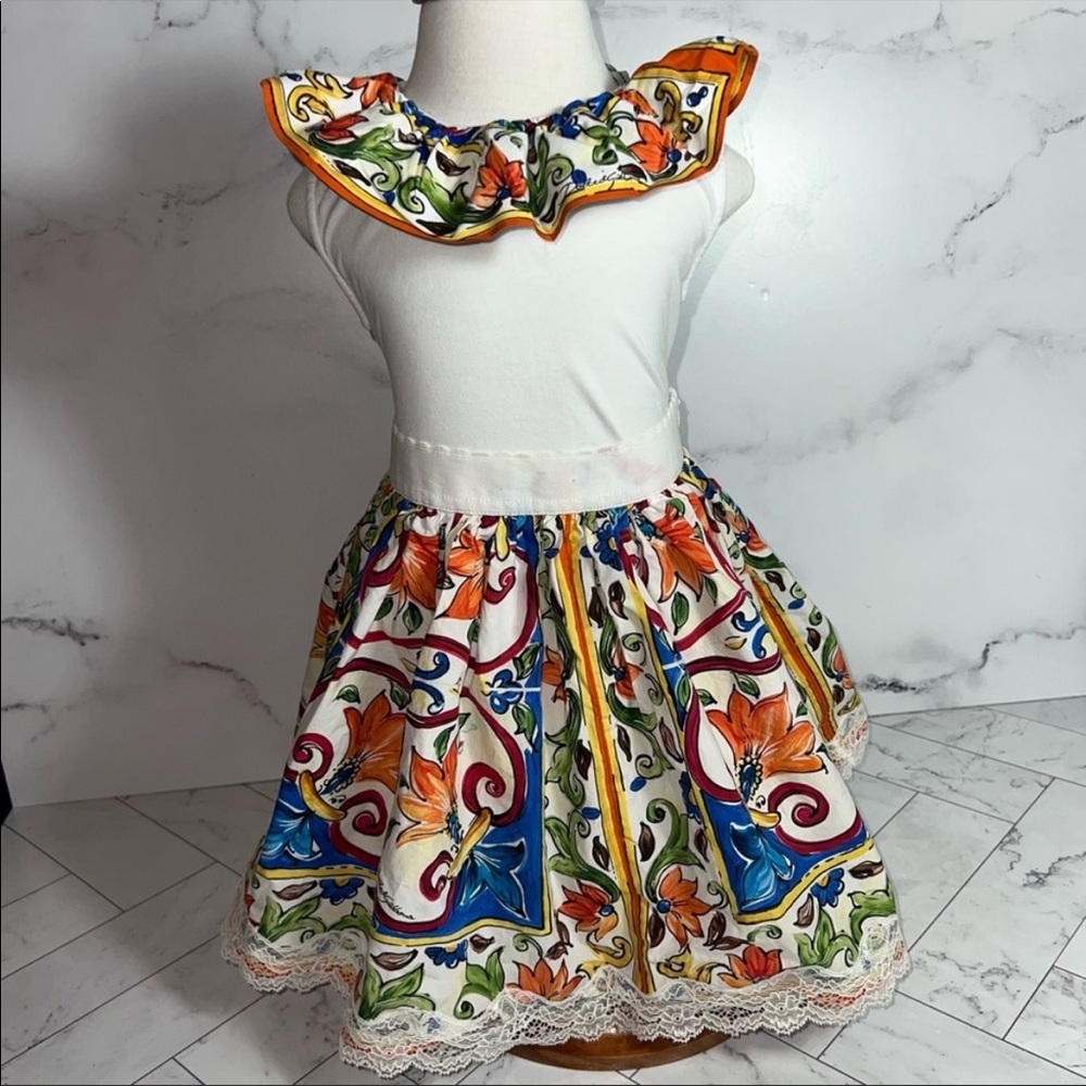 Dolce & Gabbana shirt and skirt set 18-24 months